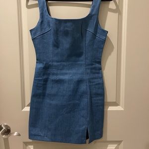 Blue denim Baby Doll Dress